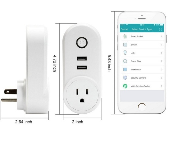 JP-0516 Smart Socket for outdoor and indoor